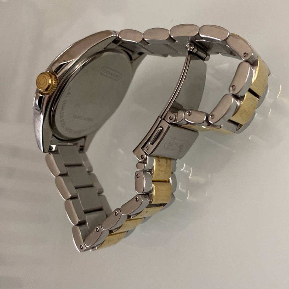 Coach gold and silver watch - Picture 3 of 3